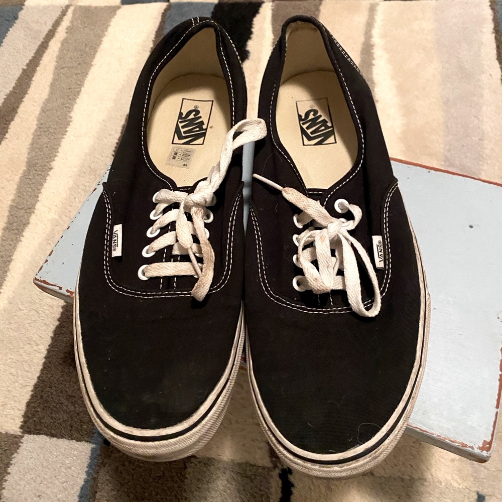 VANS black Canvas Sneakers